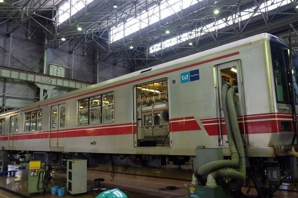 東京メトロ「中野車両基地」
