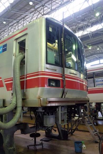 東京メトロ「中野車両基地」