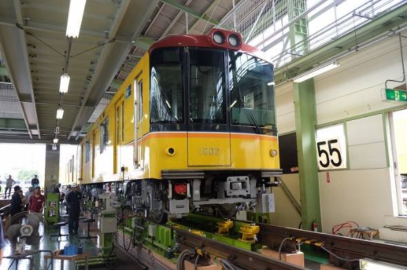 東京メトロ「中野車両基地」