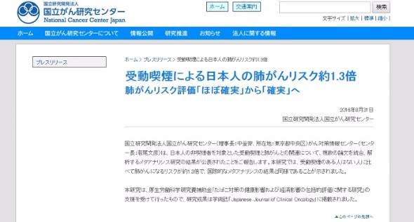 受動喫煙
