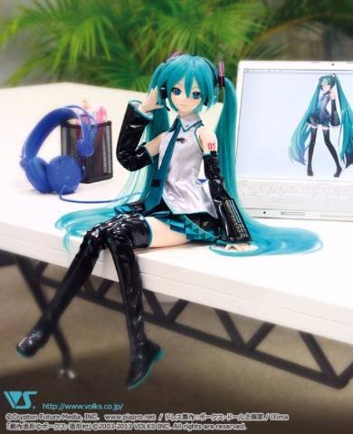 動くバーチャル・シンガー「初音ミク」