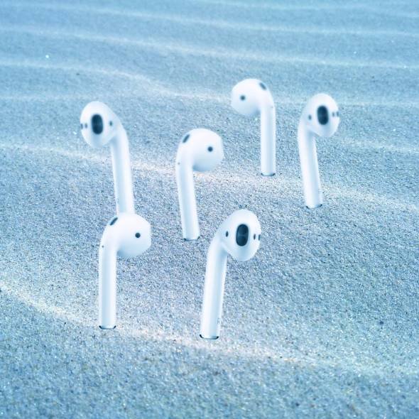 Apple「AirPods」チンアナゴ