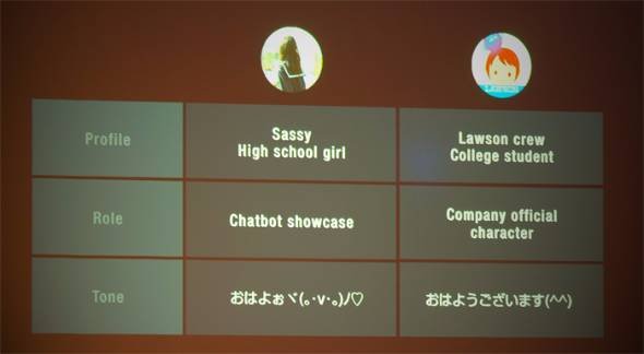 女子高生AI「りんな」とあきこちゃん