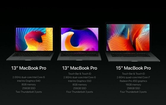 新しいMacBook Pro