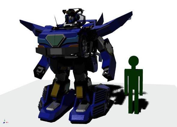 乗用人型変形ロボット「J-deite RIDE」