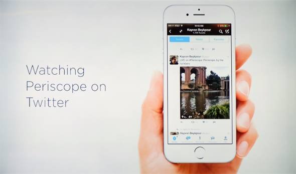 動画ライブ配信アプリ「Periscope」