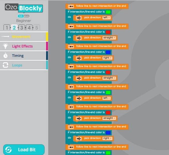 ロボットプログラミング「Ozobot」