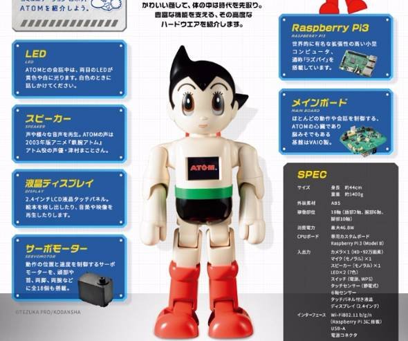 鉄腕アトムロボット「ATOM」