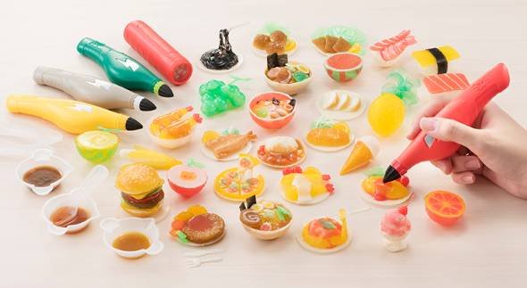 3Dドリームアーツペン 食品サンプルセット