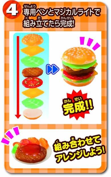 3Dドリームアーツペン 食品サンプルセット