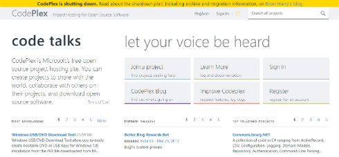  codeplex 1