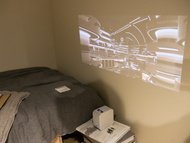 ポータブル短焦点プロジェクターのインテリア的活用方法