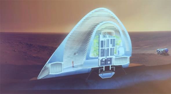 MARS ICE HOUSE