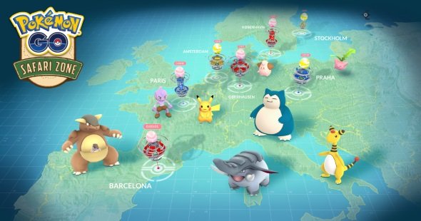 Pokemon GO Safari Zone Events
