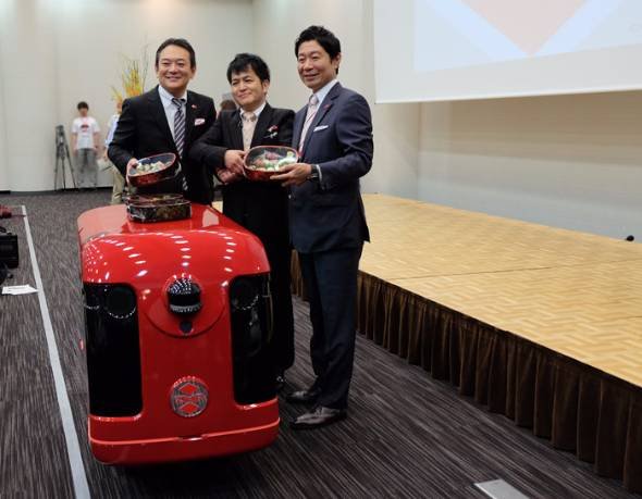 宅配ロボット「CarriRo Delivery」