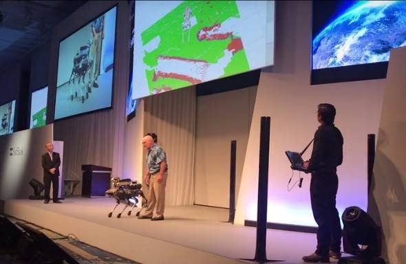 Boston Dynamicsが開発する小型ロボット「SpotMini」