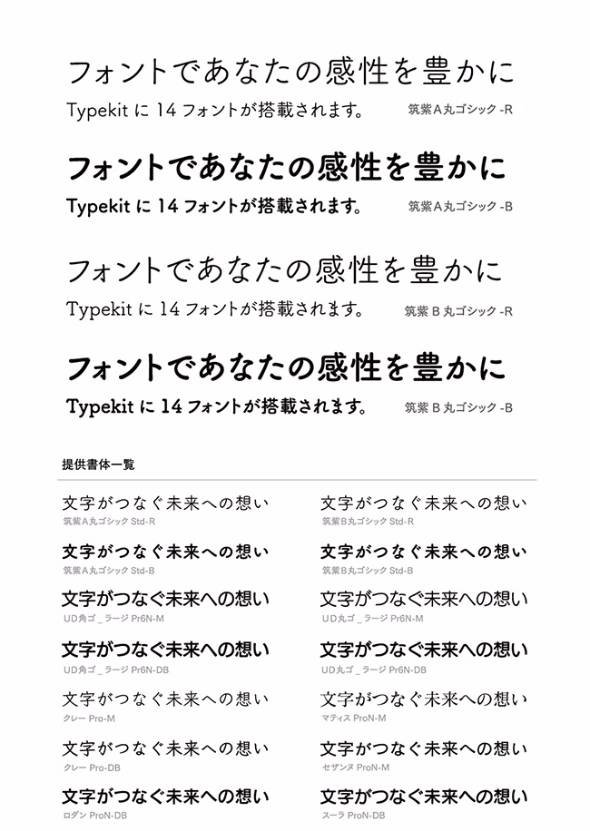 Adobe Typekit