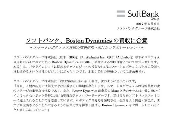 Boston Dynamicsまとめ