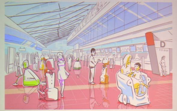 羽田空港ロボット