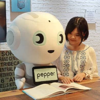 特大Pepperぬいぐるみ