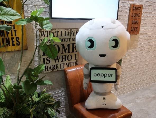 特大Pepperぬいぐるみ