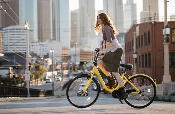 自転車シェアリングサービス「ofo」