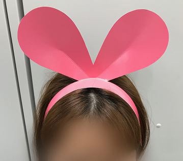 頭のぴょこぴょこ