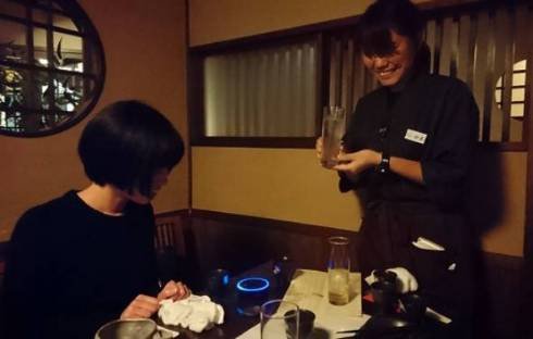 居酒屋にスマートスピーカー