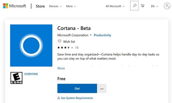  cortana 2