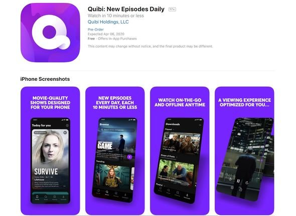 quibi 2
