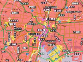 ソフトバンクエリアマップ