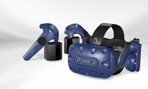 視線追跡ができるフラグシップモデルの「VIVE Pro Eye」