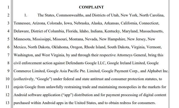  complaint