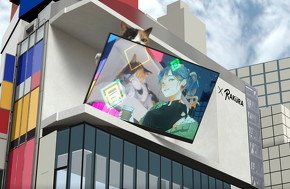 落下していくディスプレイ