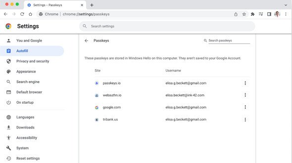  passkey