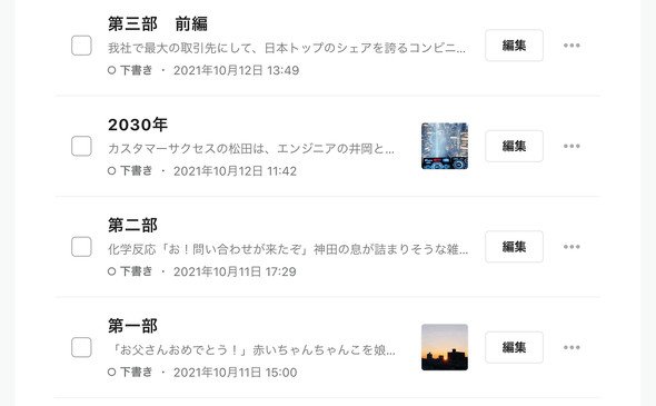カミナシの諸岡さんか書いたSF小説