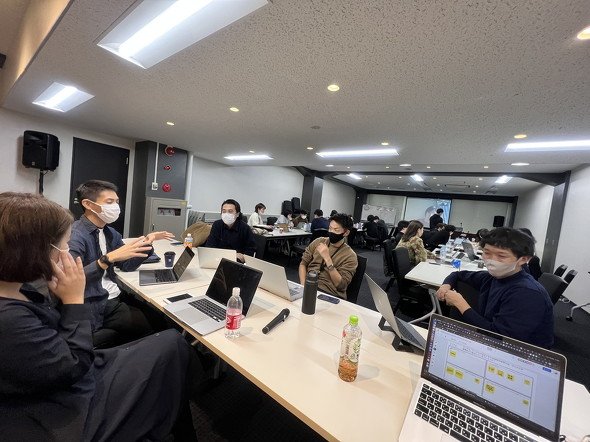 カミナシが実施したSFプロトタイピングのワークショップの様子（2）