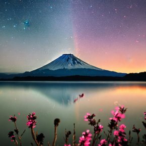 SD 2.1のSpaceで出力したものの拡大画像