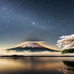 SD 2.1のSpaceで出力したものの拡大画像