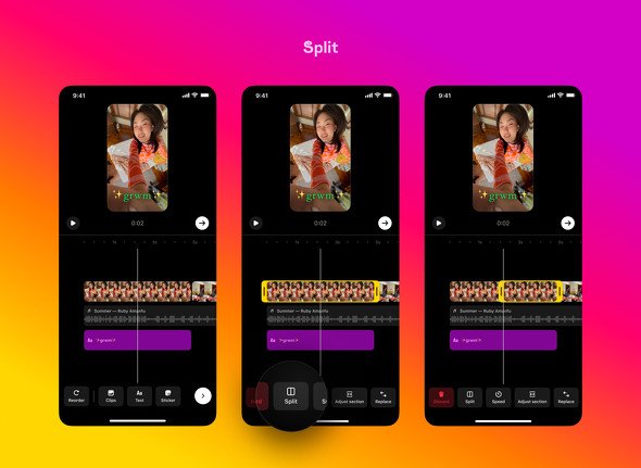  split