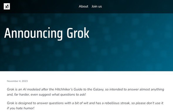  grok 1