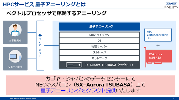 HPCサービス 量子アニーリングの概要