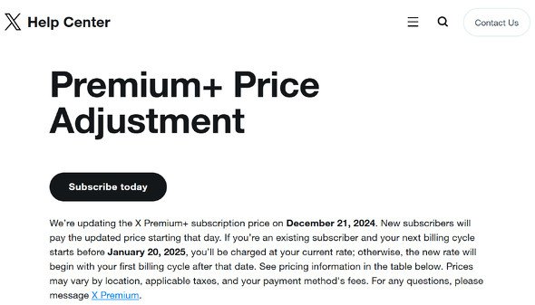  price