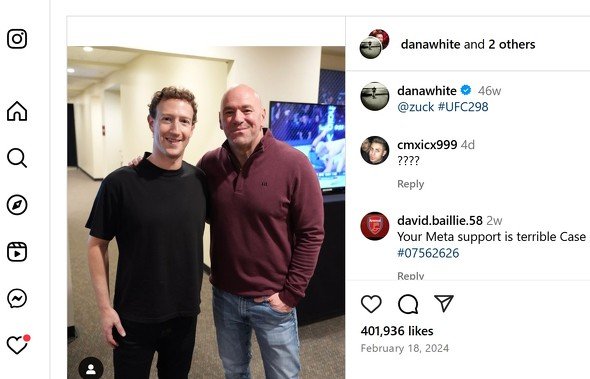  zuck and white