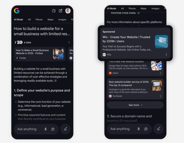  ai mode ads