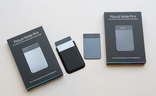 Plaud Note Proを開封した様子