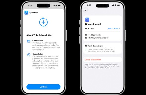  app store subscription
