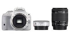 1万円でレンズが白になるぞー EOS kiss X7 ホワイトモデルのレンズを