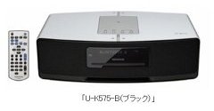 ケンウッド、アルミ素材のCD／USB対応コンパクトHi-Fiシステム「U-K575