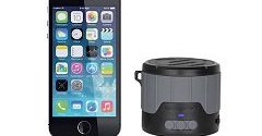 IPX4の防滴かつ衝撃に強いBluetoothスピーカー「Scosche boomBOTTLE